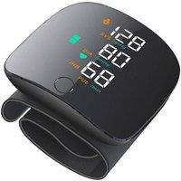 FLAVORA Wireless Arm Digital Blood Pressure Monitor in Black