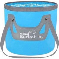 EONLION Blue 20L Folding Water Bucket Portable Camping