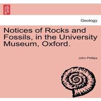 John Phillips Notices of Rocks & Fossils, in the University Museum, Oxford