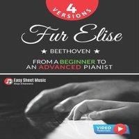 Alicja Urbanowicz Fur Elise - Beethoven - 4 Versions - From a Beginner to an