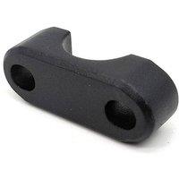 KORVIXA 22mm/7/8" Universal Motorcycle Handlebar Riser Mount Clamp Fit in Black | Size: 0-12 m