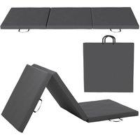 Kelvenix 6FT Foldable Gymnastics Mat in Grey | Size: 0-12 m