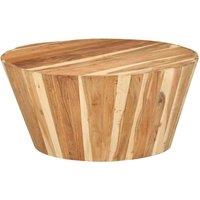 Berkfield Home Coffee Table 65x31 cm Solid Acacia Wood in Brown | Size: 65x31 cm