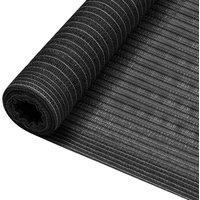 Berkfield Home Privacy Net Anthracite 1.2x25 m HDPE 150 g/m in Black