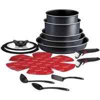 Tefal Ingenio So Light L7239642 16-Piece Pot & Pan Set Black