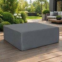 STILVORA Garden Furniture Cover 205 x 192 cm with Pull Cord in Grey