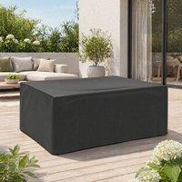 STILVORA Garden Furniture Cover 235 x 190 cm with Drawstring in Black