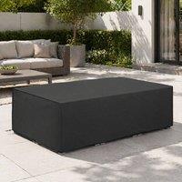 STILVORA Garden Furniture Cover 222 x 155 cm Black