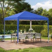 STILVORA Gazebo 2.95 x 2.95m with Carrying Bag in Blue