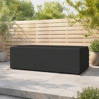 STILVORA Garden Furniture Cover with Drawstring Black