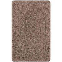 Berkfield Home Bath Mat Rectangular Brown 50x80 cm Polypropylen Non-Slip | Size: Medium