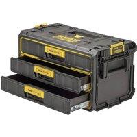 Dewalt ABS Plastic 3 Tier Tool Box in Black