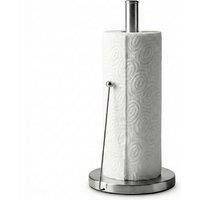 FORGEVIO Kitchen Paper Roll Holder Stainless Steel Paper Towel Tissue Stand in Silver