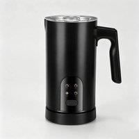 NESTLUNE 4-in-1 Electric Milk Frother 590ml 304 SS, Auto Milk Steamer in Black | Size: 100 cm x 15 cm