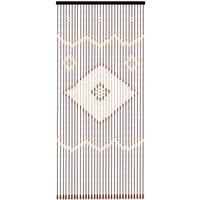 SPETLEK 90*208Cm Wooden Beaded Door Curtain Bamboo Beads | Size: 1