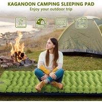 NESTLUNE Mat Camping Sleeping Self Inflating Mattress Bed in Green