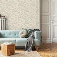 Havendro Eucalypto Leaves Botanical Wallpaper Beige