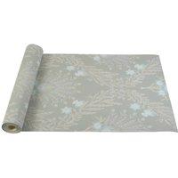 Havendro Sage Green Blue Floral Textured Wallpaper