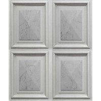 Nordara Marble Effect Vinyl Wallpaper Grey