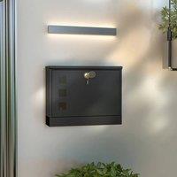 EONLION Wall Mounted Letter Box Post Box in Black