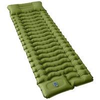 NESTLUNE Sleeping Mat Mattress Camping Mat Self Inflating in Green