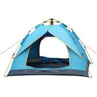VOGREX 3-4 Person Automatic Pop Up Tent Outdoor Camping Hiking Sun Shelter