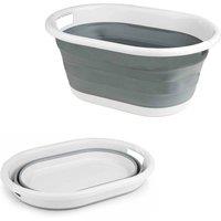 VOGREX Collapsible Space Saving Laundry Washing Bin