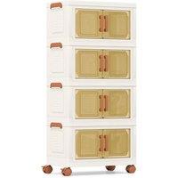 Kelvenix 4-Pack Storage Boxes 208L in White