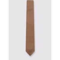 Antique Rogue Men's Knitted Tie in Stone