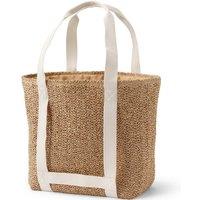 Lands' End Women's Straw Tote Bag in Natural
