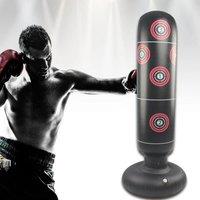 EONLION 155cm Free Punch Bag Standing in Black | Size: 0-12 m