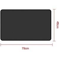 KORVIXA Magnetic Car Side Window Sun Shade Covers Front Rear UV Protection in Black