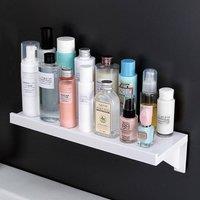 EONLION Self Adhesive Floating Shelves Storage in White | Size: 500mm