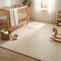 EONLION 10x Foam Floor Mat Soft Mats in Beige | Size: 100 cm x 100 cm