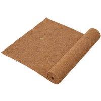 EONLION Coco Plant Fiber Roll Coconut Palm Mat in Brown | Size: 100 cm x 100 cm