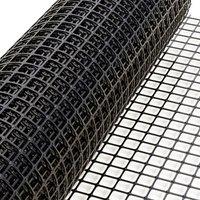 FLAVORA 10M Black Plastic Garden Mesh Fence | Size: 0.6m2