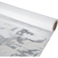 FLAVORA 10M Aluminium Foil Thermal Insulation Sheet in Metallic Silver | Size: 10000mm x 520mm