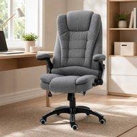 STILVORA Massage Recliner Chair with Heating Grey