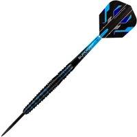Harrows Spina Steel Tip Gold Detail Darts in Black | Size: 25g