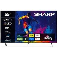 Sharp 55HM5245KB 55 Inch 4K UHD Quantum Dot TiVo Smart TV in Black