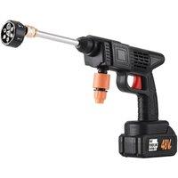 FLAVORA 2-Battery Cordless High Pressure Washer Gun in Black | Size: 10g