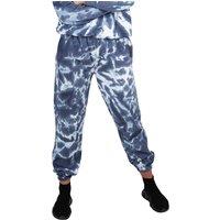 AQUARIUS Women's Womens Blue Tie Dye Joggers Size S Soft Casual Loungewear Bottoms | Size: Small