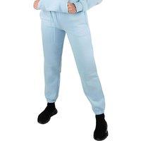 AQUARIUS Women's Womens Baby Blue Joggers Size L Soft Cozy Loungewear Bottoms | Size: Large