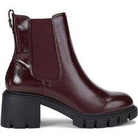 Carvela Women's 'Ignite Chelsea' Patent Boots in Red | Size: 3