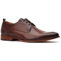 Base London Men's Gambino Lace Up Derby Shoe in Dark Brown | Size: 7