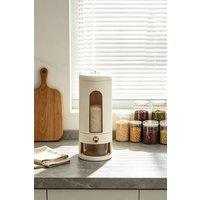 ExtraStar 10kg Airtight Rice Dispenser & Storage Container with Measuring Cup in Light Beige