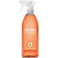 Method Daily Kitchen Spray Clement 828ml - 4006331 in Orange