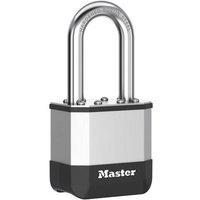 Master Lock Elite Laminated Padlock 45mm - 38mm Shackle in Silver