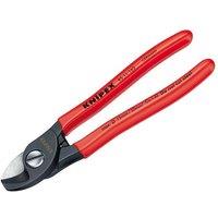 KNIPEX Cable Shears Pvc Grip 165Mm (6.1/4In) in Red