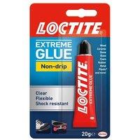 Loctite Extreme Non-Drip 20 g Transparent Liquid Contact Adhesive in Red